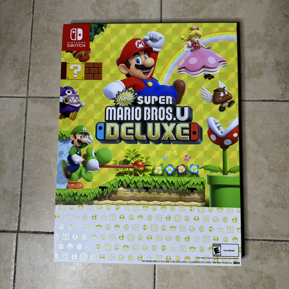 New Super Mario Bros.店頭ディスプレイ Super Mario Bros Wonder store displej promo standee Nintendo