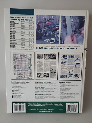 アクセサリー  Motorcycle Repair Manual R850 R1100 93-06 BMW R850 R1100 R1150 REPAIR MANUAL 850 1100 1150 R GS SS RS