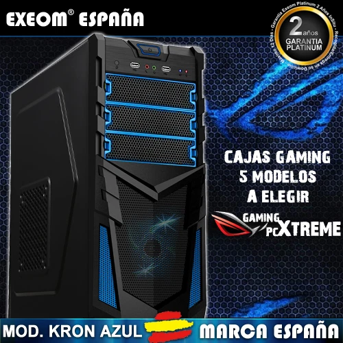 Ordenador Gaming Pc Intel i3 4GB SSD 240GB Wifi Sobremesa Windows 10 Office 2021 - Imagen 4 de 8