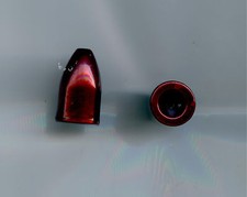 3/4oz blood red tungsten worm weights  2 per pack 