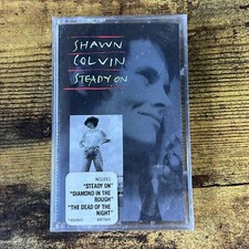 Shawn Colvin Steady On Cassette Tape New Sealed 1989 CBS Records Hype Sticker