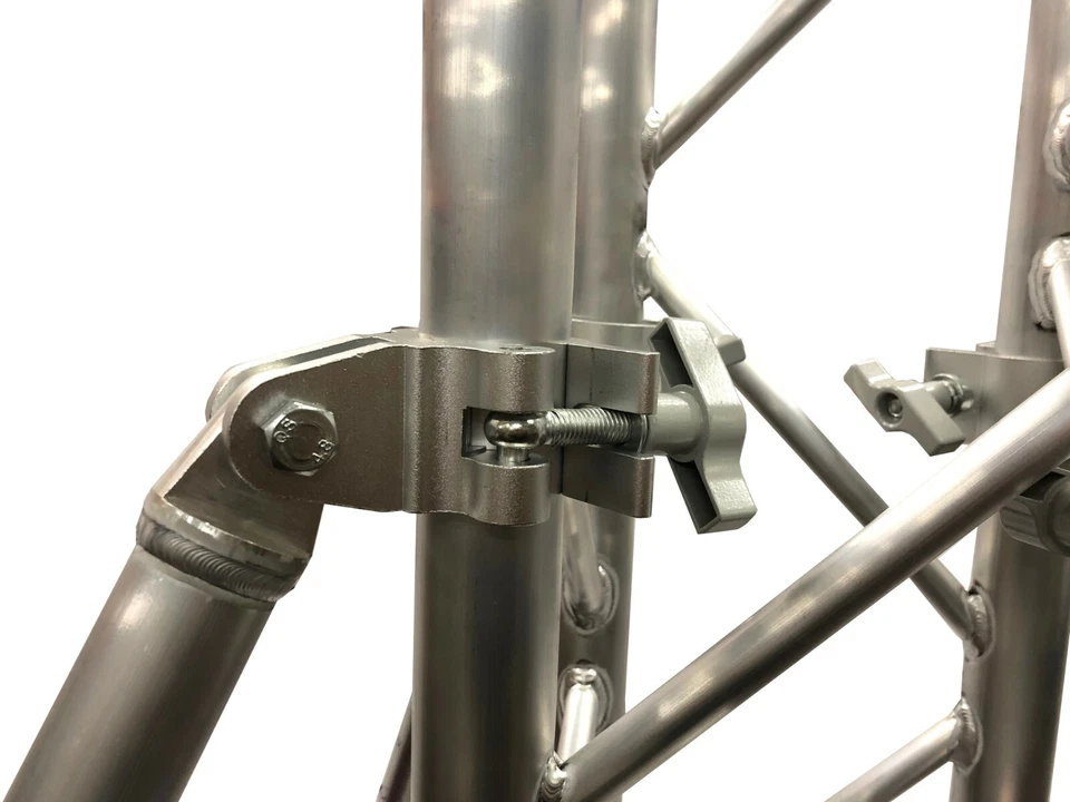 Ground Support Wheels w/Leveling Jacks Fits F34 Trussing Vertical Truss Base - Image 2 of 4