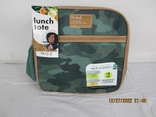 Fit & Fresh Camouflage Lunch Tote Bag Box With 2 Containers 