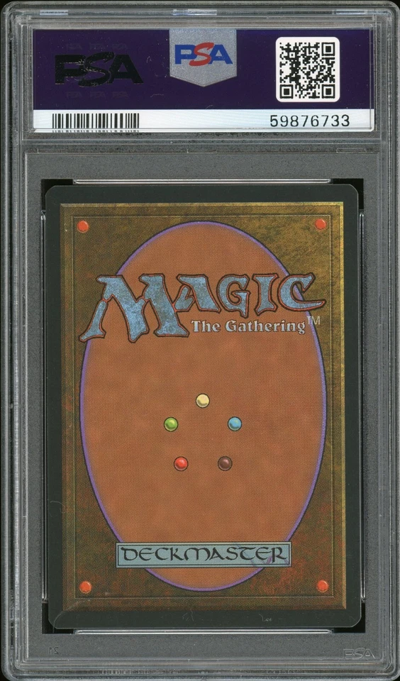 1996 Magic the Gathering MTG Mirage Tidal Wave PSA 10 Pop 1 - Image 2 of 2