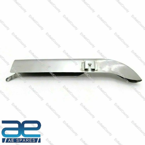 Pour BSA C10 C11 Garde Chaîne Couverture Acier Brut - Photo 5/5