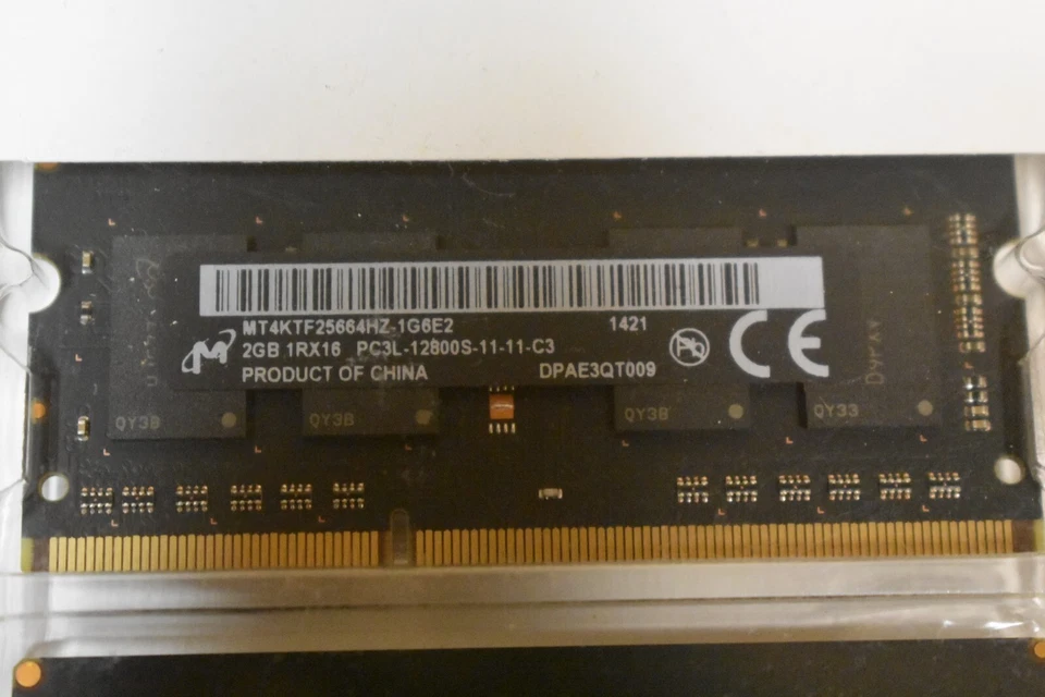 Crucial 16GB Kit (2x2GB) PC3L-12800S DDR3 Memory RAM Mac - Image 3 of 4