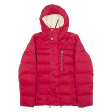 Veste Puffer Rouge À Capuche JACK WOLFSKIN Pour Homme S