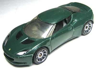2007 MATCHBOX 2008 LOTUS GREEN 1:60 DIECAST 2 3/4" CAR - NICE - Image 1 of 4