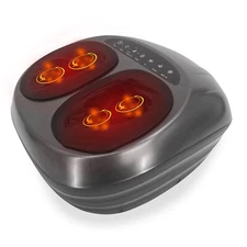 Foot Massager Machine with Heat & Shiatsu Kneading for Deep Foot Relief