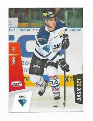 DEL Playercard - 14-15 BASIC - Benedikt Kohl - ERC Ingolstadt #077 - Straubing