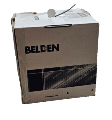 Belden 1585A 4-Pair 24 Awg Kabel Plenum-Cmp Pvc-Ls, 76.2m, Grau Cat5E Bewertete