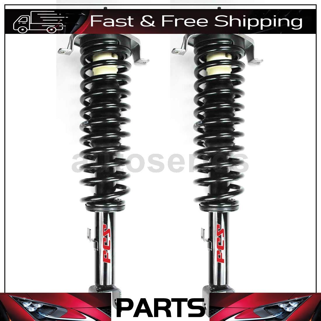 2 Rear Strut and Coil Spring Fits 2001 Chrysler Sebring 2002 Chrysler Sebring
