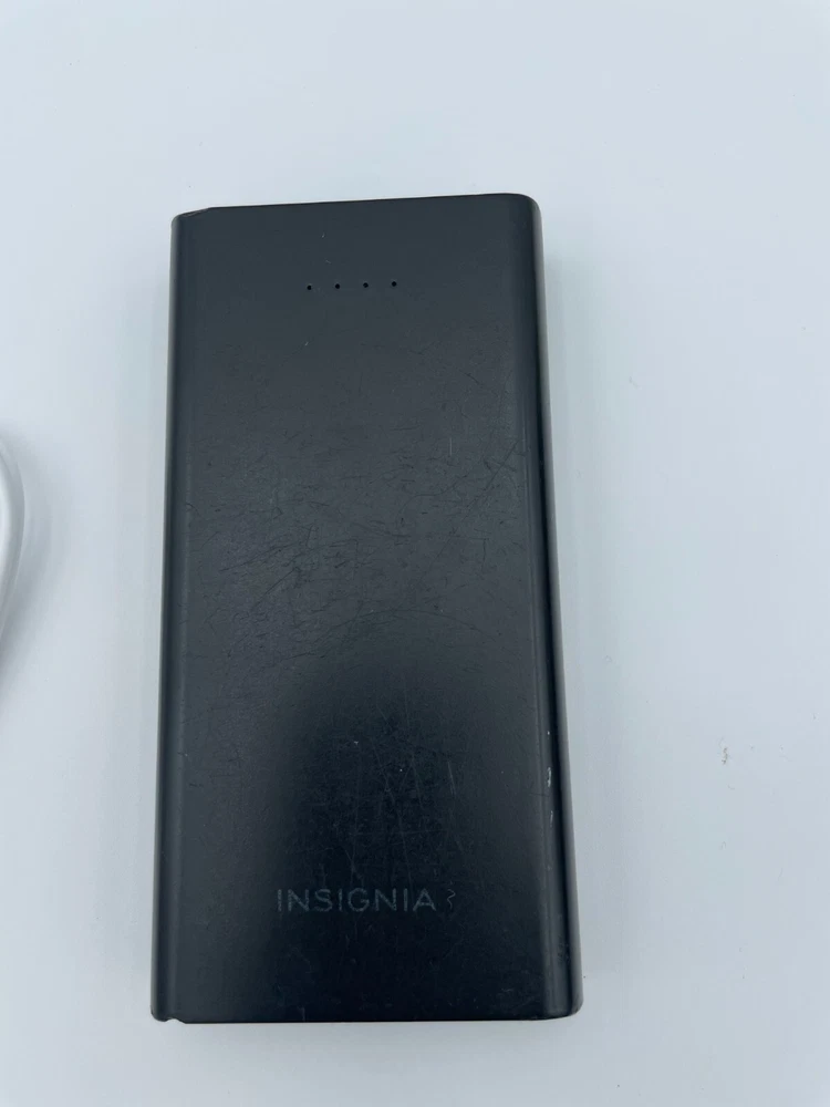 Insignia 15000mAh Black Power Bank for iPhone Android Fast Charging Portable Mobile Charger