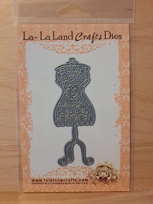 La La Land Crafts Cutting Die Dress Form 8002 RETIRED | eBay