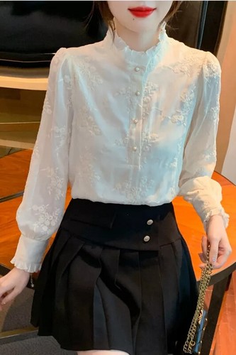 NOBLE OUTFITTERS - Chemise de chasse stretch turquoise clair, taille femme moyenne (NWOT) - France