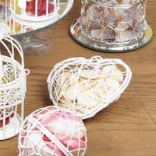 Assorted Large Metal Wire Mesh Bridesmaid Wedding Table Fancy Decor Baskets Sets