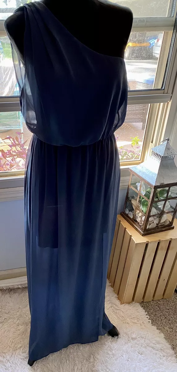 Two tone blue dress cheap