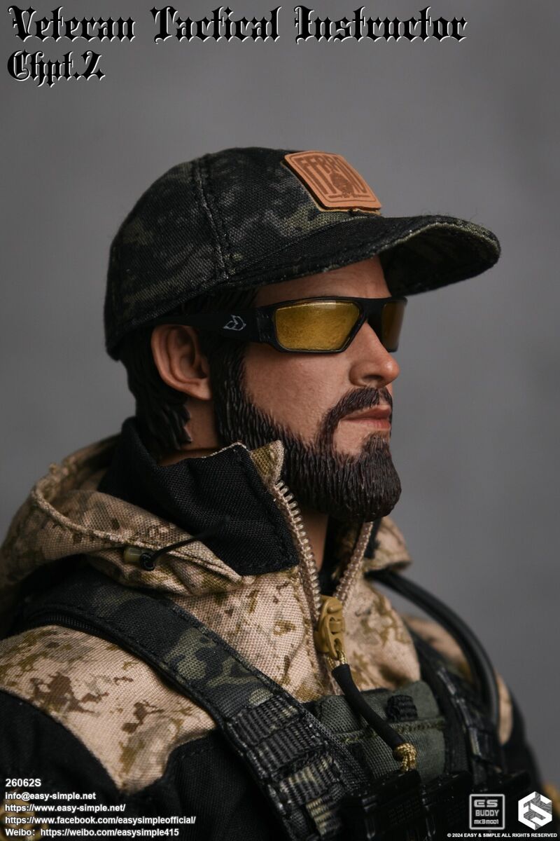 1:6 scale Easy & Simple Veteran Tactical Instructor Chapter 1:6 scale Easy & Simple Veteran Tactical Instructor Chapter