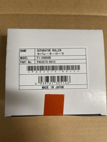 One Genuine OEM Fujitsu PA03575-K012 Separator Roller For Fi-6800 Color Scanner - Picture 2 of 3