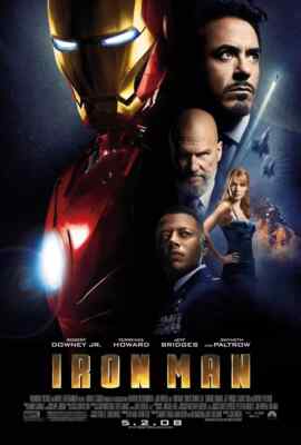 Iron Man 1, 2, 3 Trilogy Movie Poster Collection Set - 11x17