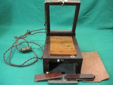 Antique burke & James Chicago film plate processing Contact Printer for Camera