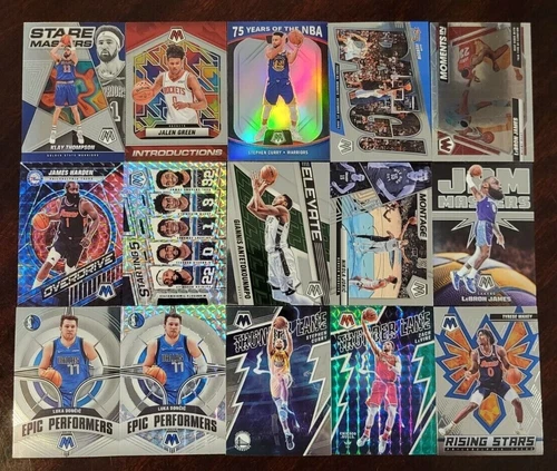 2021-22 Mosaic Basketball INSERTS with Prizms You Pick the Card