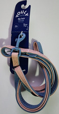 YOULY The Heir Pink  Blue Small Dog Leash, 4 ft.