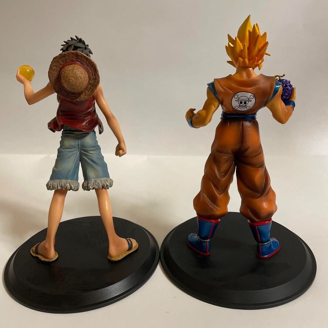 Dragon Ball Z x One Piece DX assembly type figure all set of 2 (japan  import) : Toys & Games 