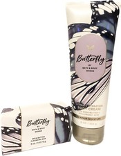 Bath  Body Works Body Cream  Shea Butter Cleansing Bar Set . Full size