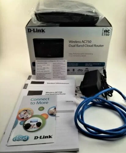 DLink DIR810L wireless AC750 Dual Band Cloud Router 4port WPA2 fast ethernet LAN - Image 3 of 3