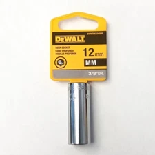 DeWalt 12mm Deep Socket 3/8" Drive DWMT863240SP
