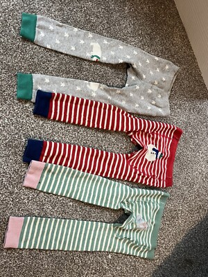 Christmas Bundle Boden Boy Girl 3-4 Years Legging Tights UK