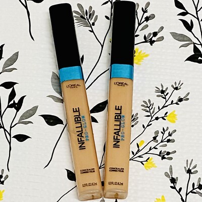 TWO L Oreal Paris Infallible Pro-Glow Concealer Corrector 03 Nude Beige 16 HR