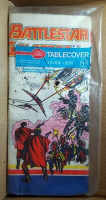 Vintage Betty Crocker Battlestar Galactica Tablecover (I-1)