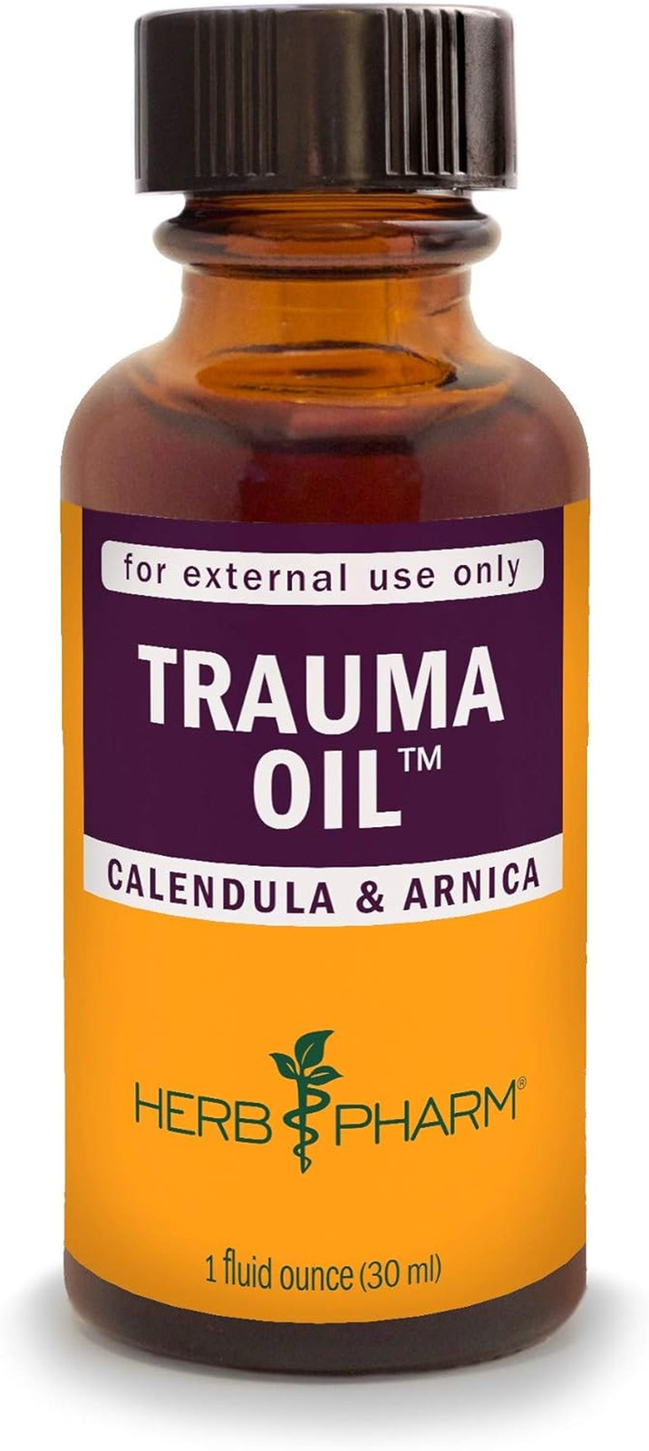 Травяной масляный компаунд HERB PHARM Trauma Oil Compound, 1,2 фунта (FAOIL01), 1 жидкая унция (упаковка из 1 штуки)