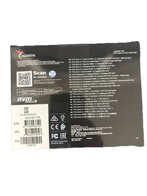 AData 1TB Legend 710 PCIe Gen3 x4 M.2 2280 SSD Solid State Disk