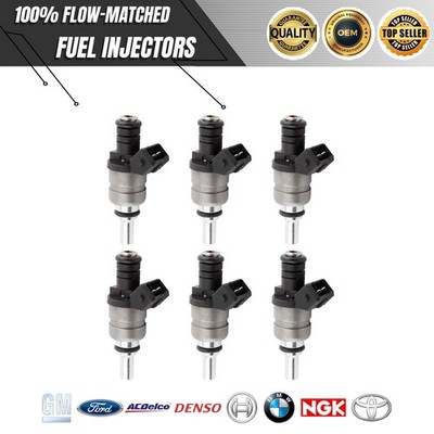 OEM x6 New Siemens FUEL INJECTORS Fit 1999-2006 BMW 525i/ X3/ Z3 2.5L I6 1427240