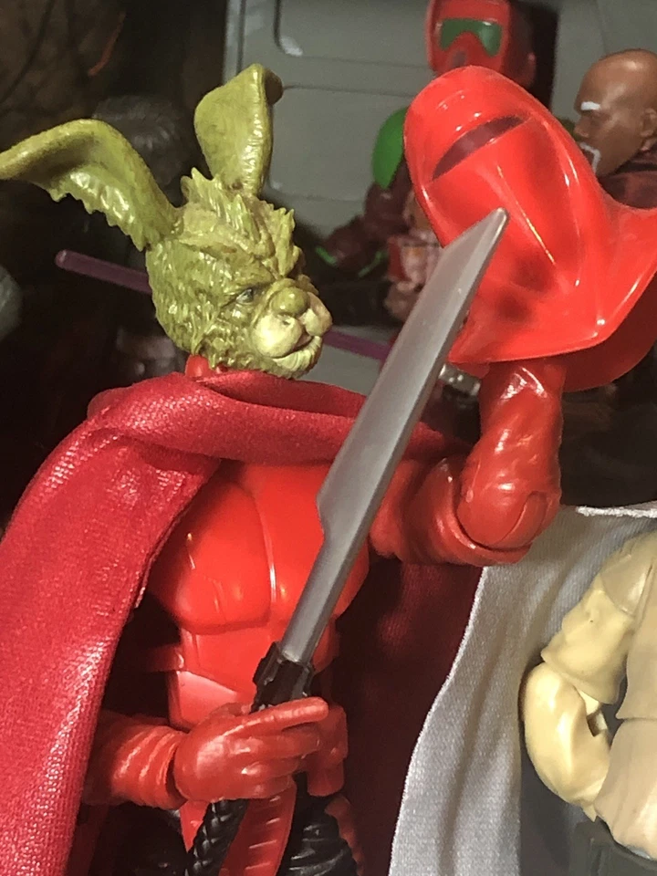 Lote de portada de cómic Star Wars Black Series personalizada Jaxxon con Lalando Calrissian Foto 3 de 4