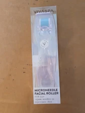 VIVASPA MICRONEEDLE FACIAL ROLLER WITH 540.25mm NEEDLES TO REJUVENATE SKIN NEW!