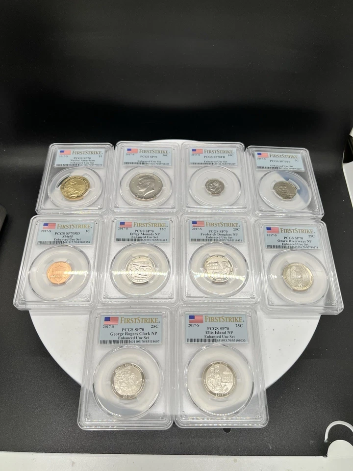 2017-S First Strike PCGS SP70 10 Coin Enhanced Uncirculated Set - Image 2 of 4