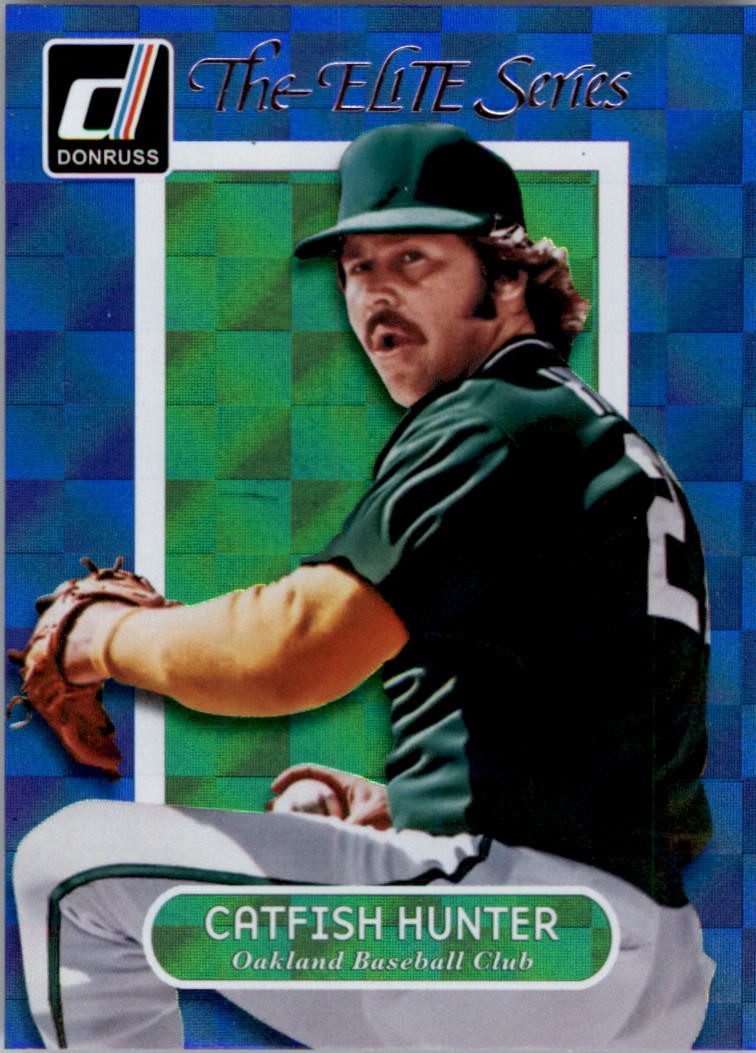 Catfish Hunter #31 2014 Panini Hall of Fame 75th Year Anniversary Baseball Elite Series