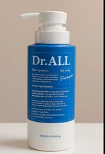 Dr.ALL Bio Scalp Shampoo   Anti-Hair Loss & Deep Scalp Cleanser 500Ml(16.9FL Oz)
