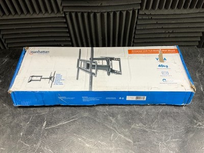 Manhattan Universal Basic LCD Full Motion Wall Mount Black 461351    