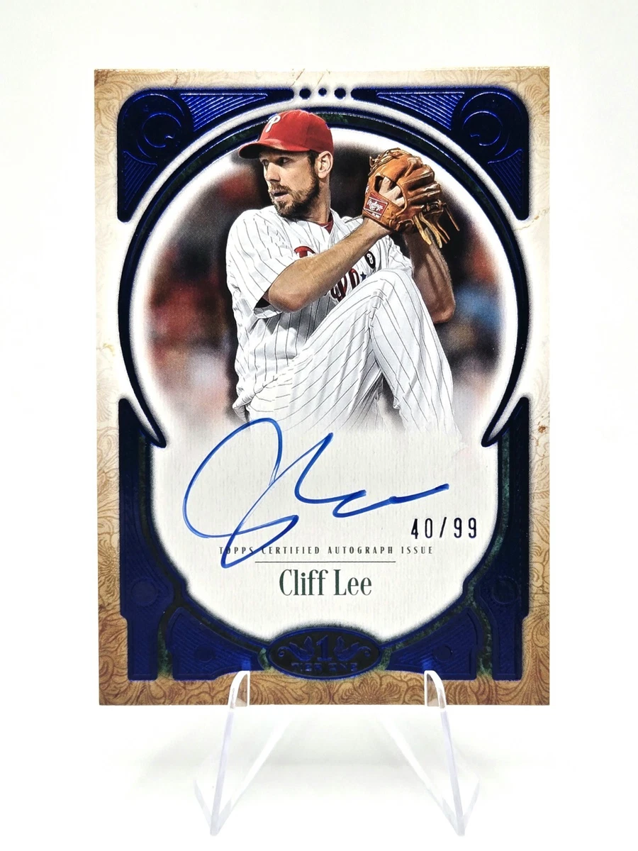 Major Leagues (MLB) Cliff Lee Baseball Serial Numbered Sports