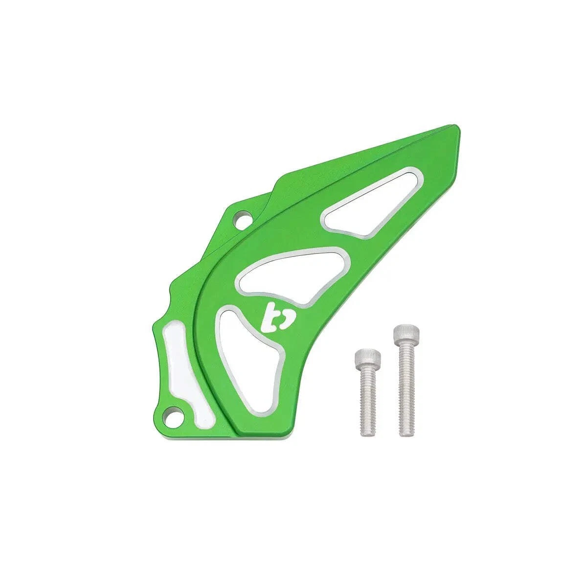 Kawasaki KLX140 TB Parts Sprocket Guard Cover CNC Billet Green - KLX 140 R F L G