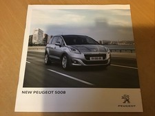 Peugeot 5008 Markt Verkaufsprospekt Ref MCP 3730