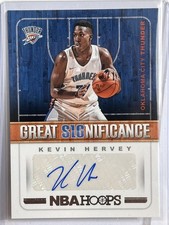 2018-19 Panini NBA Hoops Great Significance Kevin Hervey GS-KHR Auto