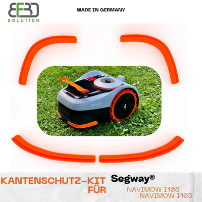 Kantenschutz für Segway Navimow i105 & i108 Schutz, Bumper, Mähroboter Tuning