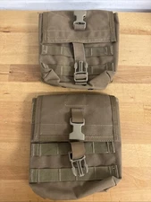 Lot Of 2 Quantico Tactical Spectre SAW Utility Pouch Ammo Field USMC Military