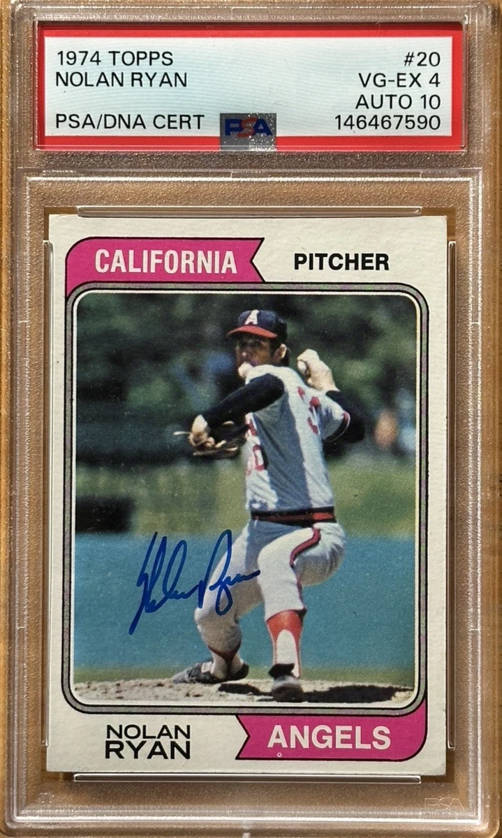 Nolan Ryan Professional Sports PSA Baseball Cards for sale | eBay